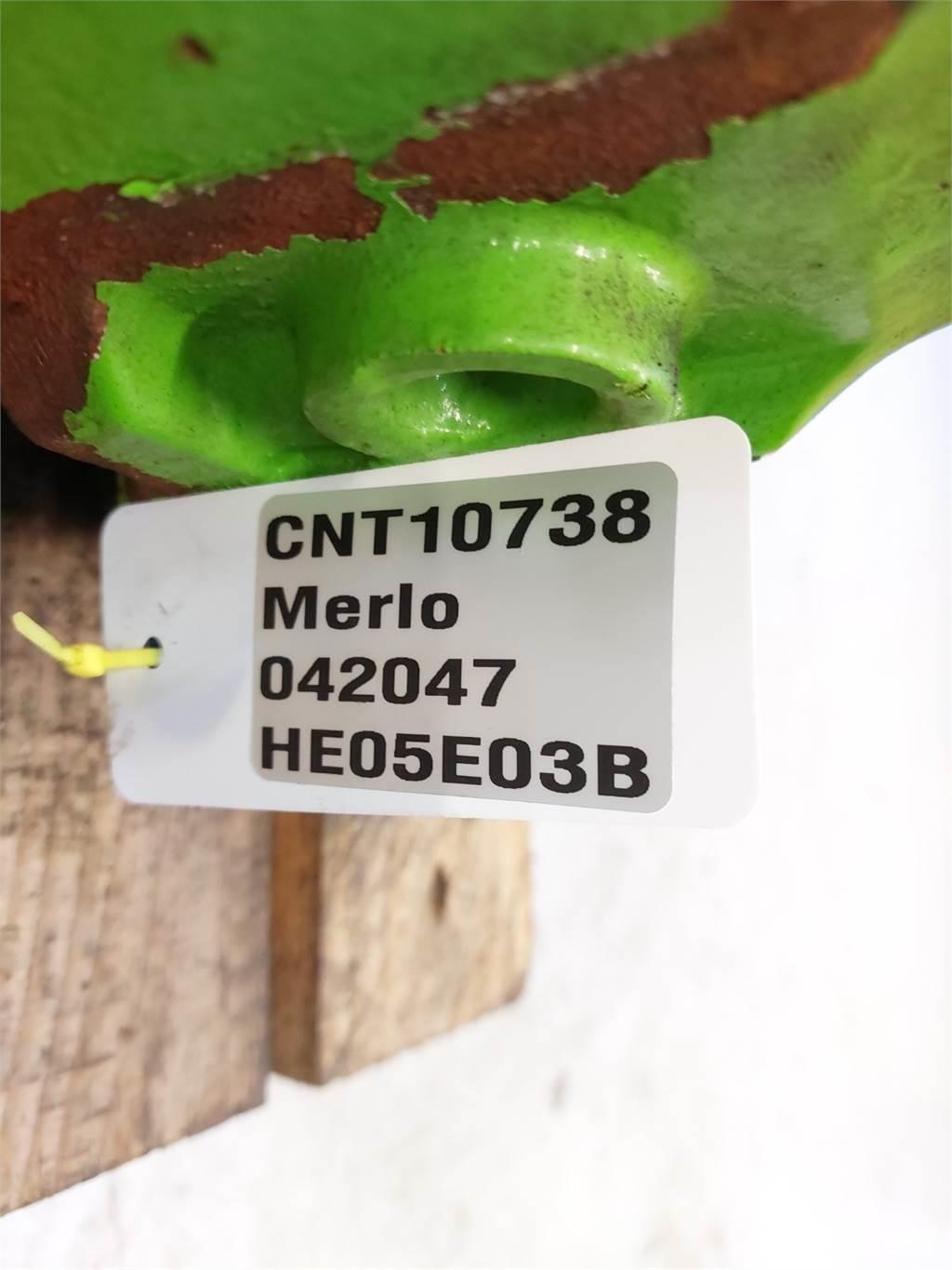 Merlo P41.7 Nápravy