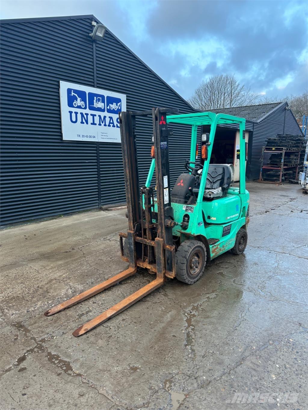 Mitsubishi FG15 LPG vozíky