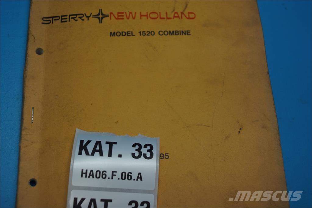 New Holland 1520 Ďalšie poľnohospodárske stroje