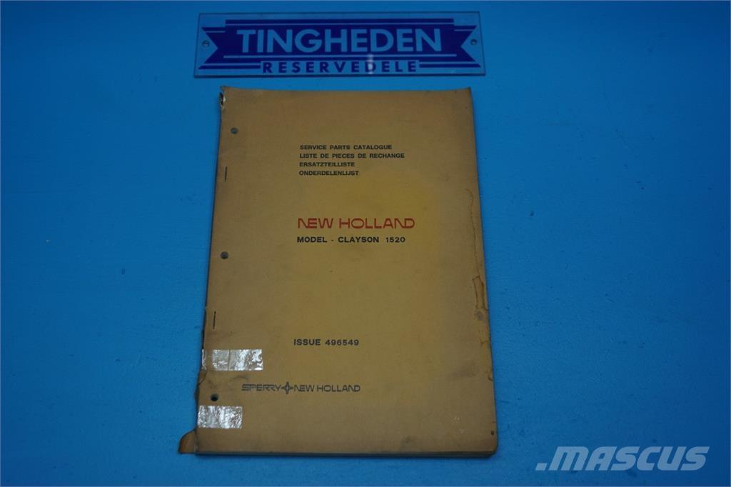 New Holland 1520 Ďalšie poľnohospodárske stroje