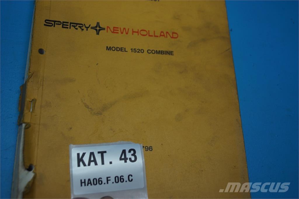 New Holland 1520 Ďalšie poľnohospodárske stroje
