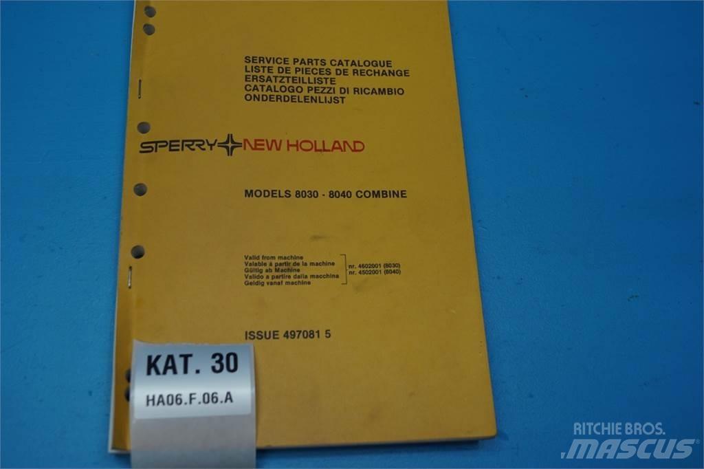 New Holland 8040 Ďalšie poľnohospodárske stroje
