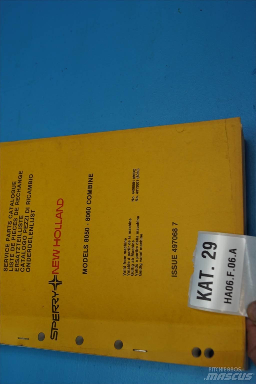 New Holland 8050 Ďalšie poľnohospodárske stroje