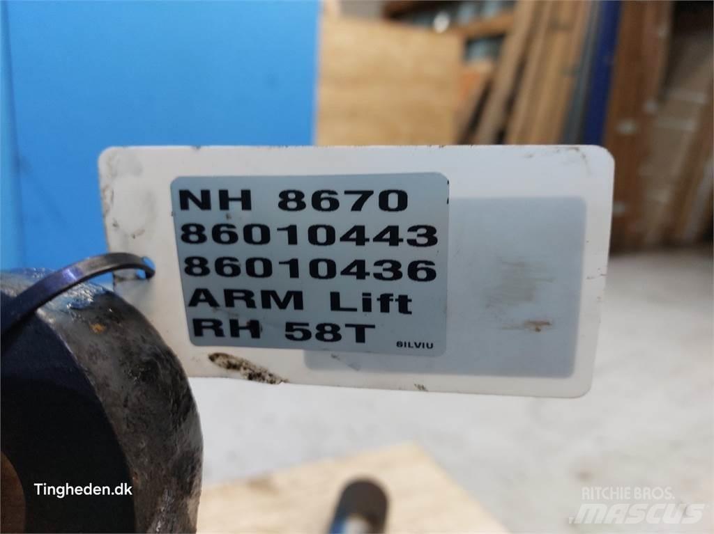 New Holland 8670 Ďalšie príslušenstvo traktorov