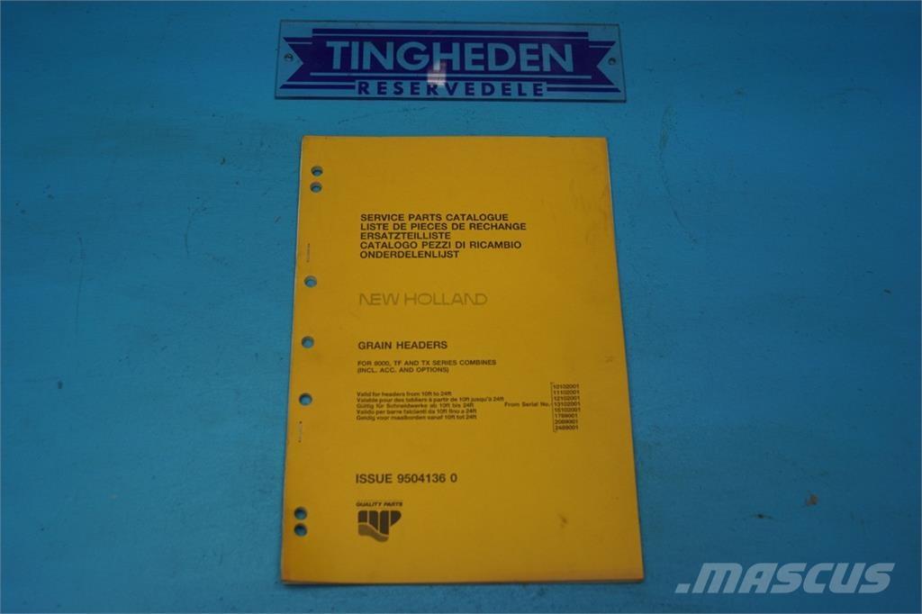 New Holland TX36 Ďalšie poľnohospodárske stroje