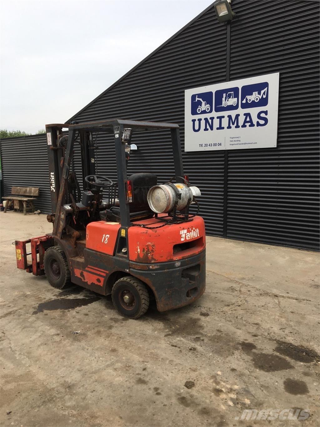 Tailift FG18 LPG vozíky