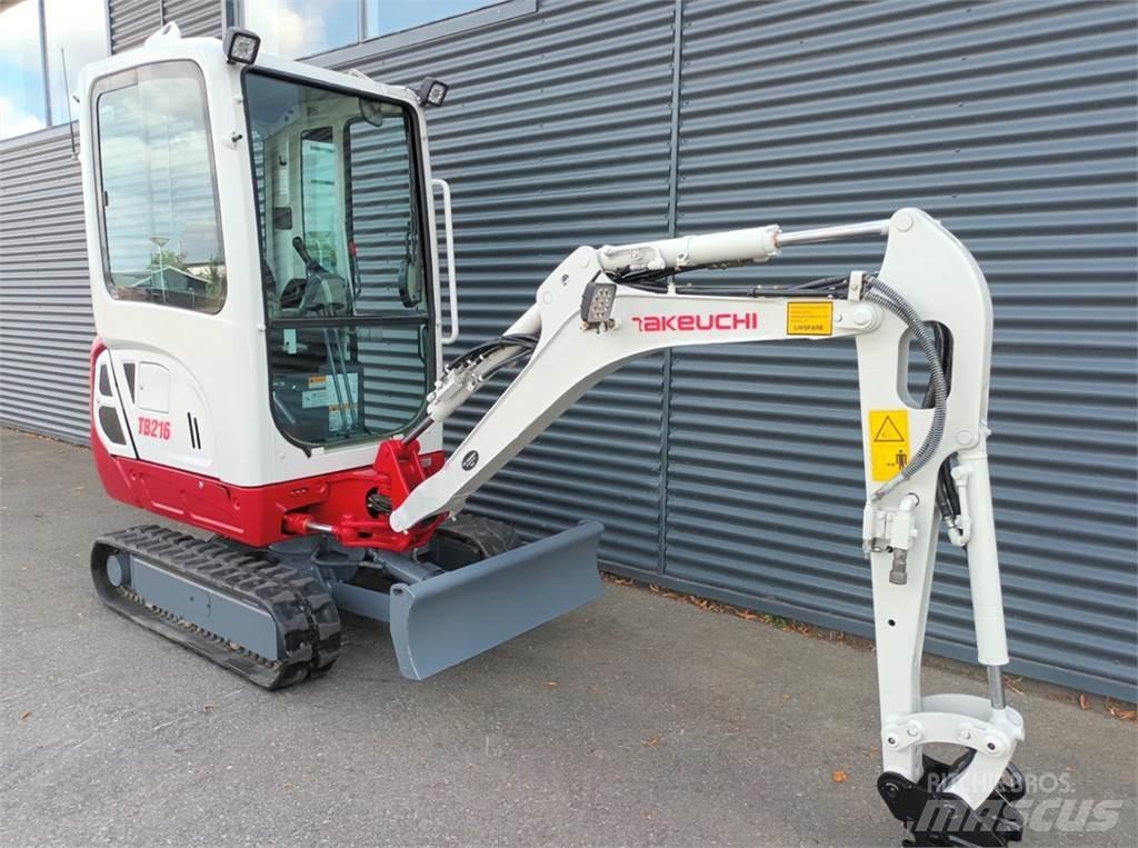Takeuchi tb216 Mini rýpadlá < 7t