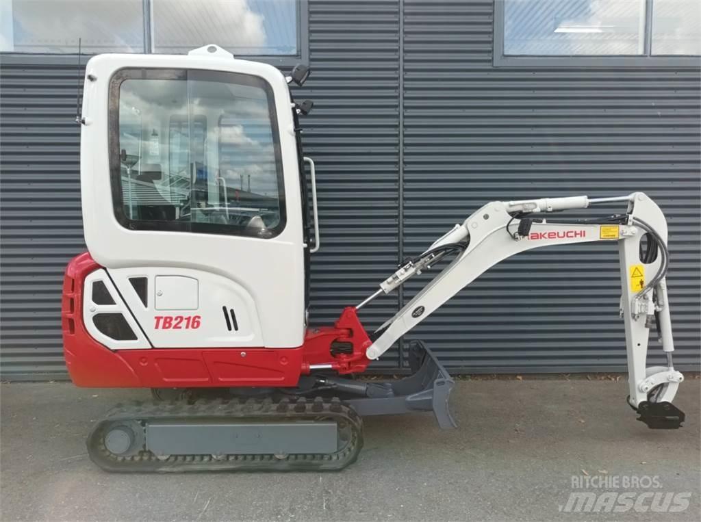 Takeuchi tb216 Mini rýpadlá < 7t