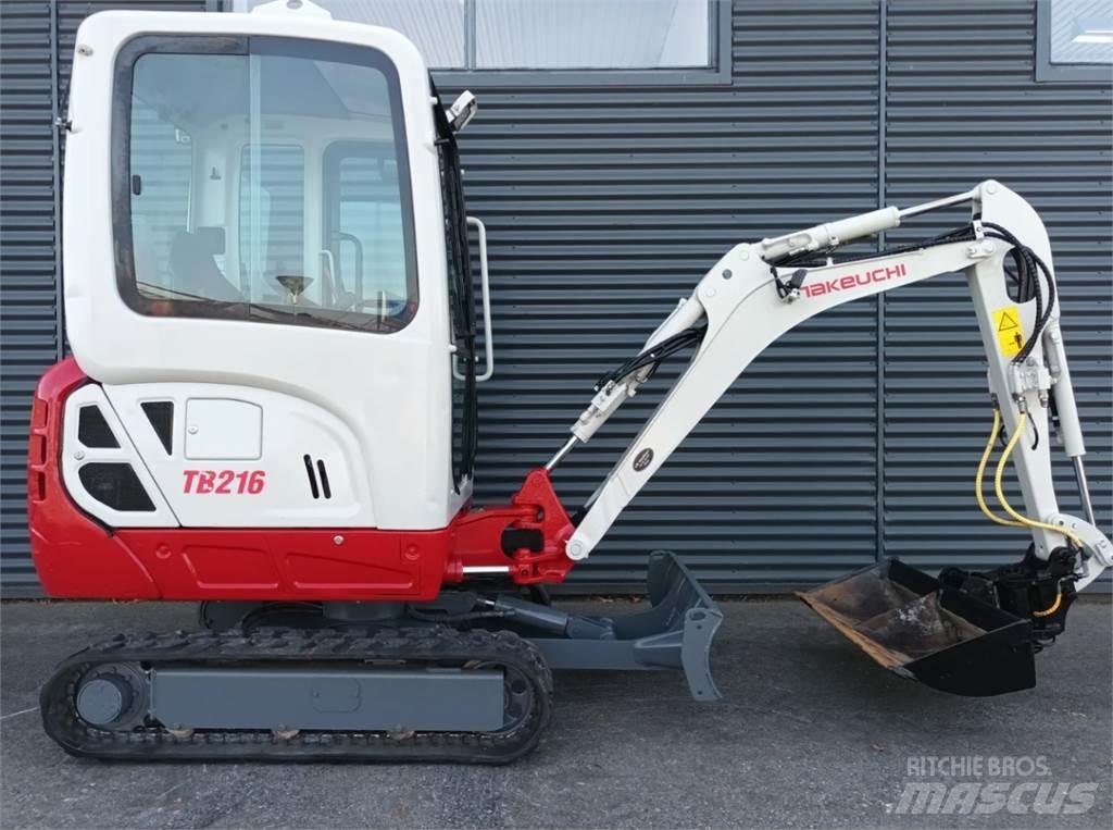 Takeuchi tb216 Mini rýpadlá < 7t