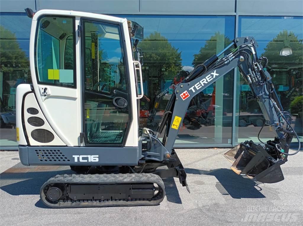 Terex tc16 Mini rýpadlá < 7t
