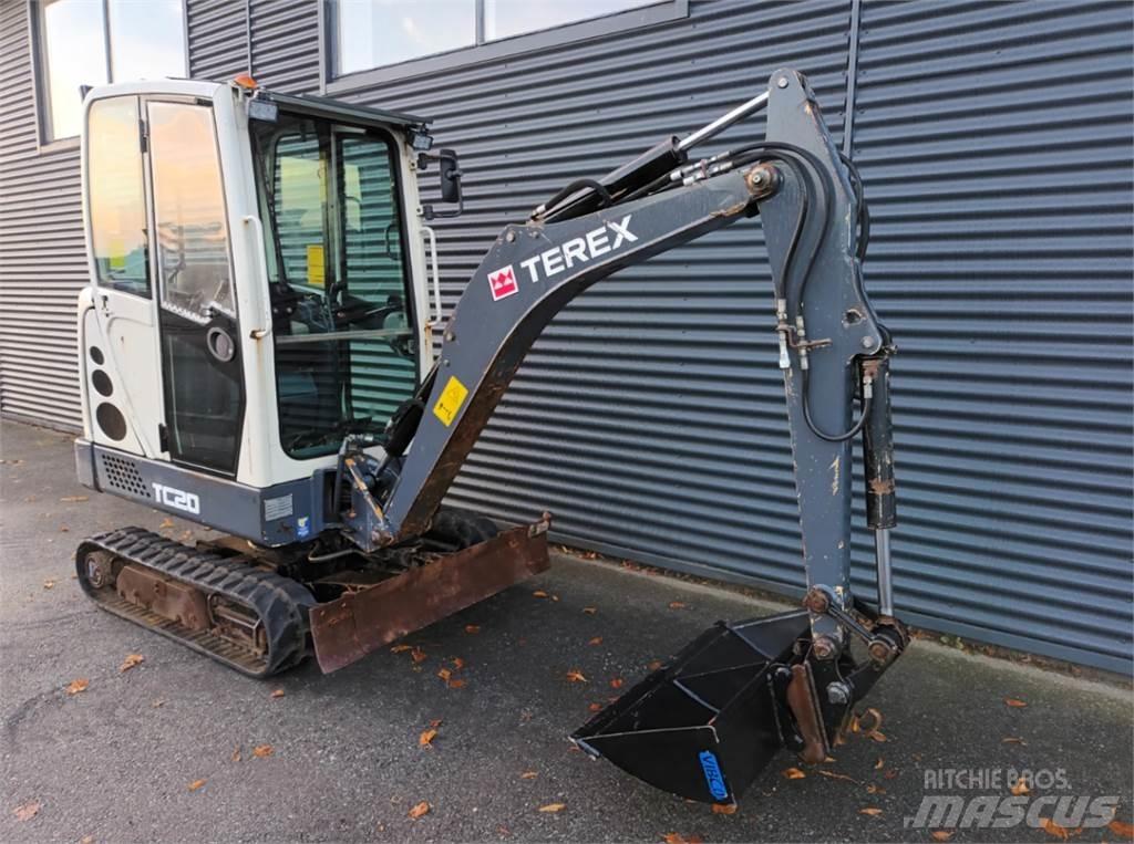 Terex tc20 Mini rýpadlá < 7t