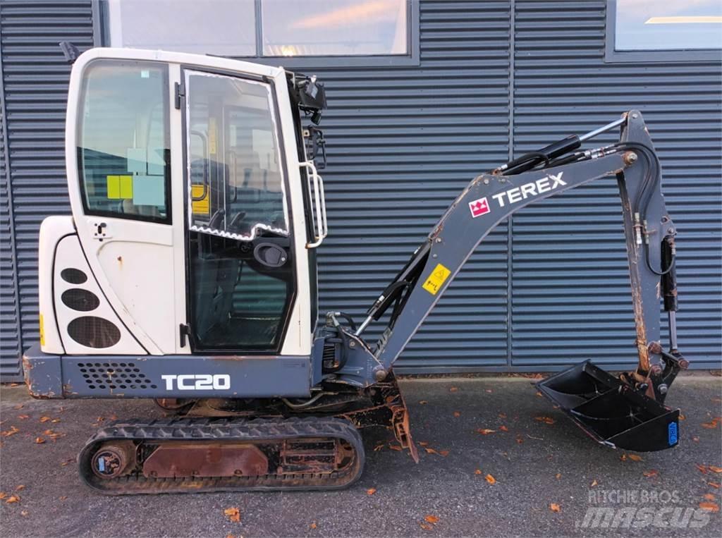 Terex tc20 Mini rýpadlá < 7t