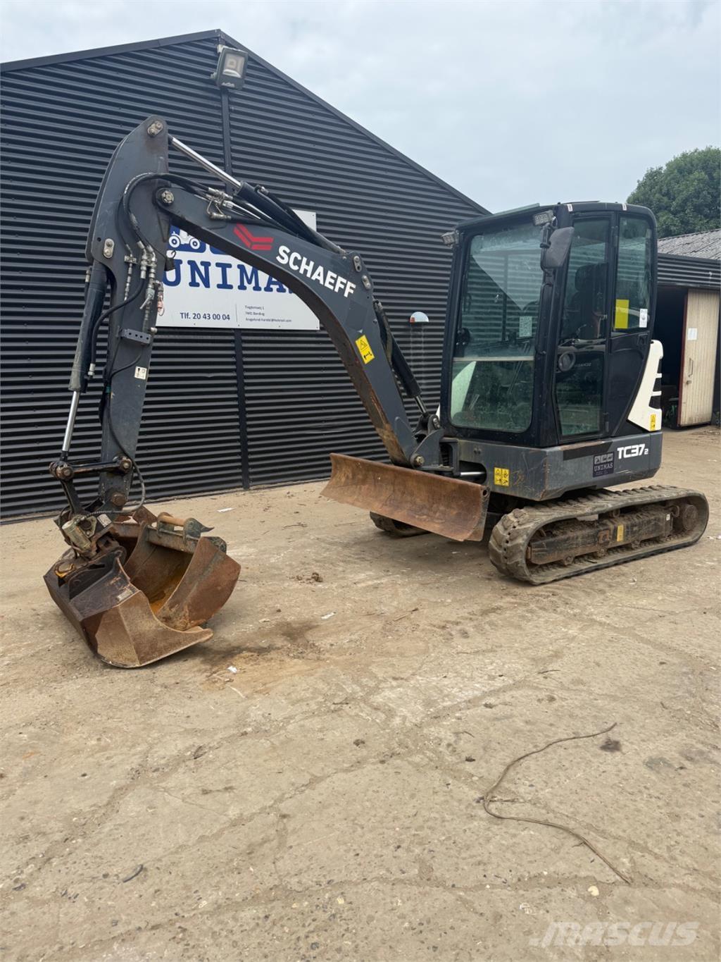 Terex TC37 Mini rýpadlá < 7t