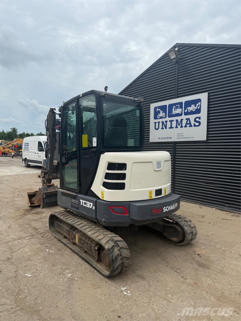 Terex TC37 Mini rýpadlá < 7t