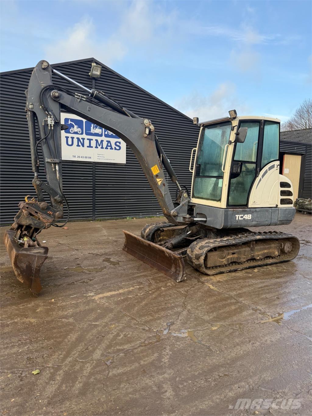 Terex TC48 Mini rýpadlá < 7t