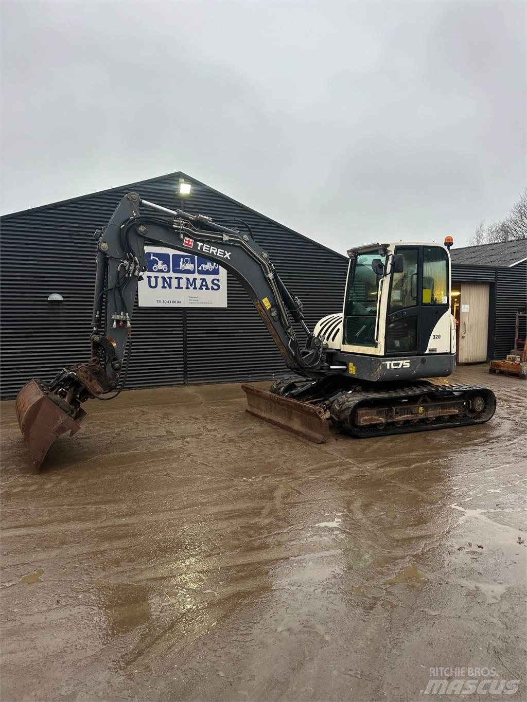 Terex TC75 Pásové rýpadlá
