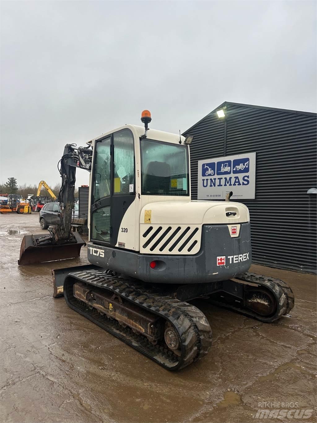 Terex TC75 Pásové rýpadlá