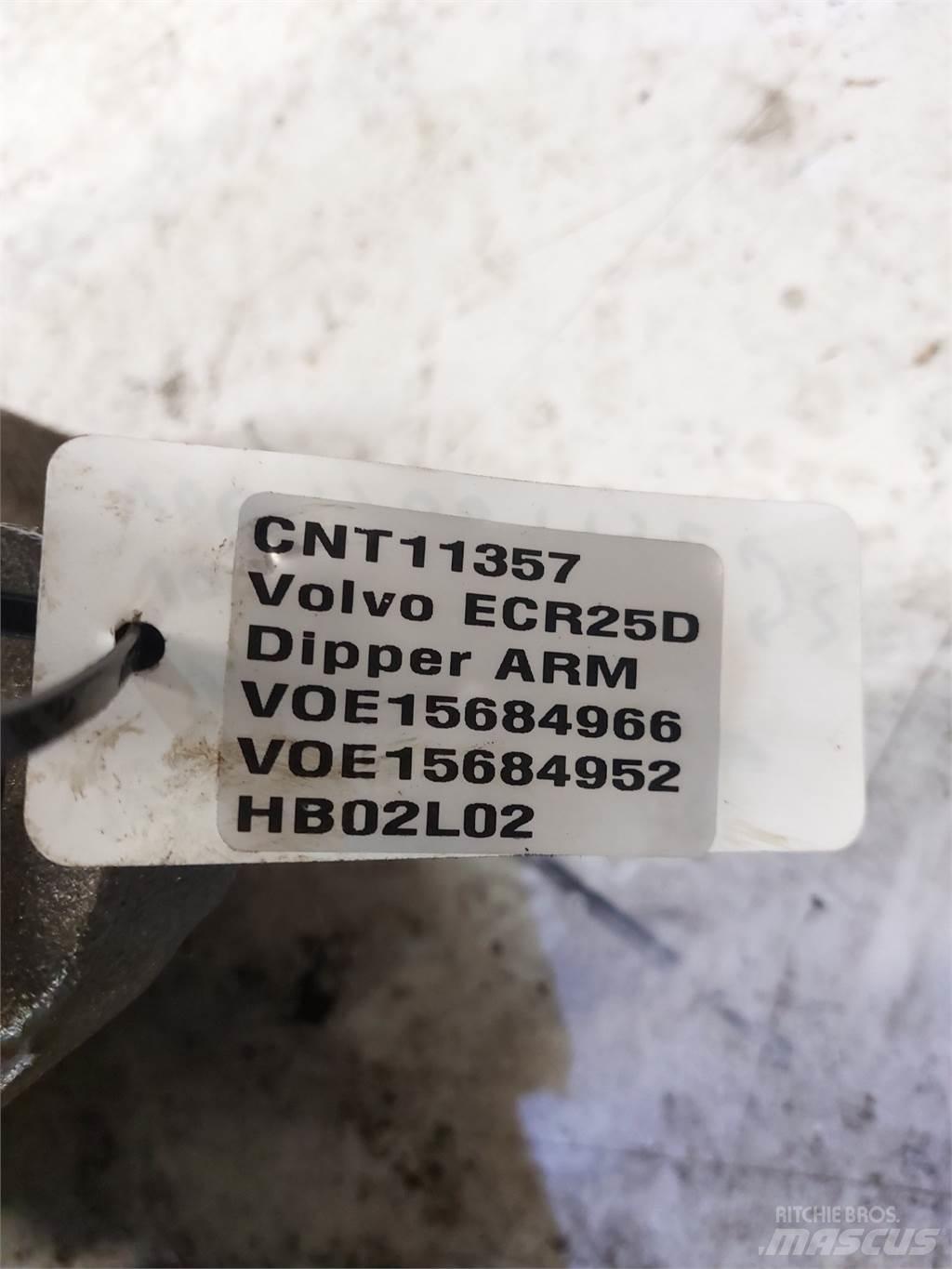 Volvo ECR25D Výložníky a lyžice