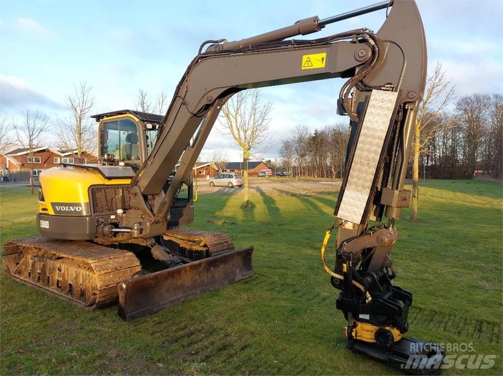 Volvo ECR88D Pásové rýpadlá
