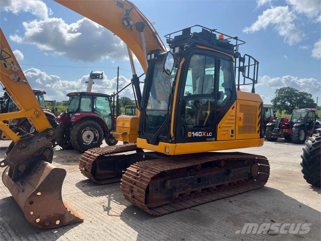 JCB U140X Pásové rýpadlá