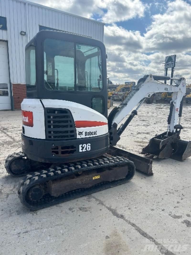 Bobcat E26 Mini rýpadlá < 7t