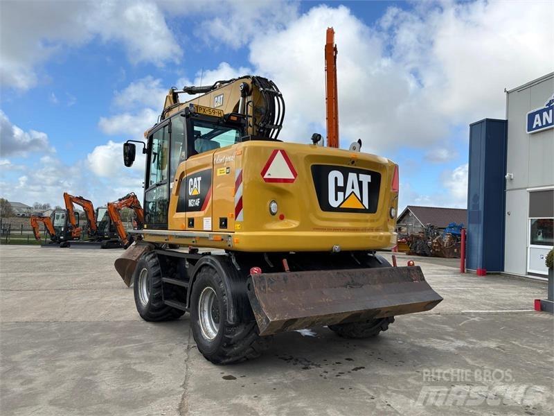 CAT M314F Kolesové rýpadlá