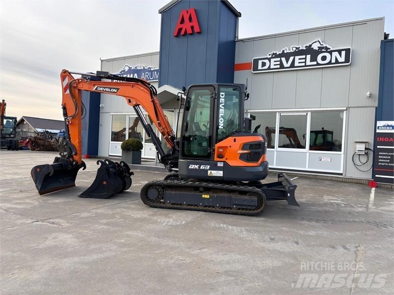 Develon DX63-7 Midi rýpadlá 7 t - 12 t