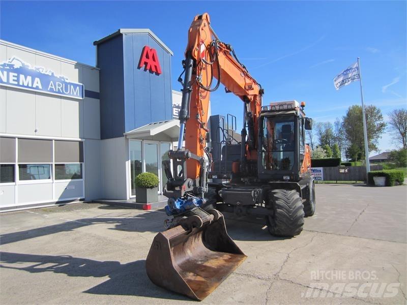 Doosan DX140W-3 Kolesové rýpadlá