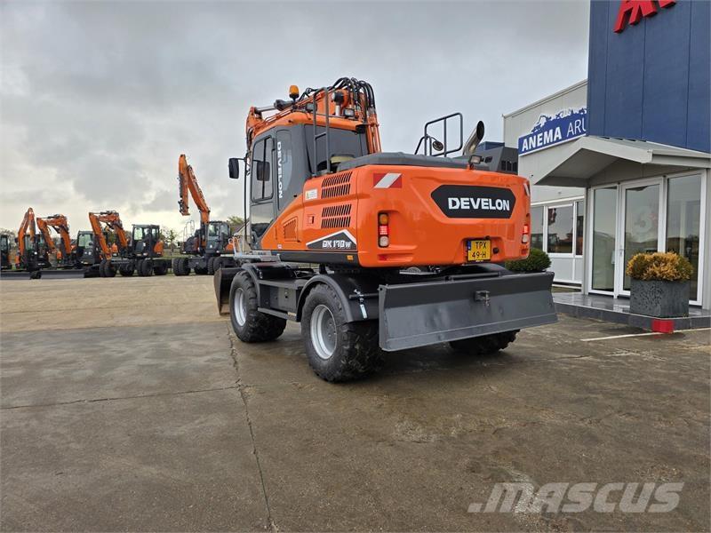 Doosan DX170W-5 Kolesové rýpadlá
