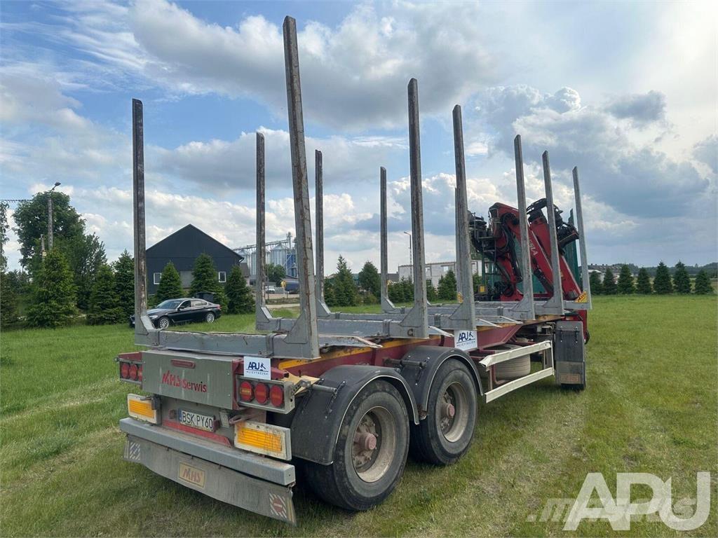  MHS Prívesy na prepravu dreva