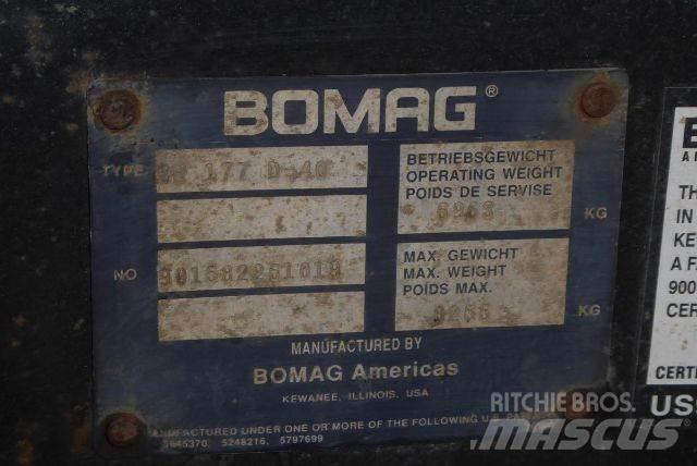 Bomag BW177D-40 Ďalšie valce