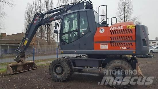 Atlas 150W Kolesové rýpadlá