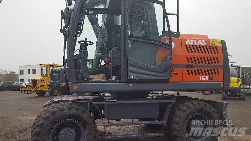 Atlas 150W Kolesové rýpadlá