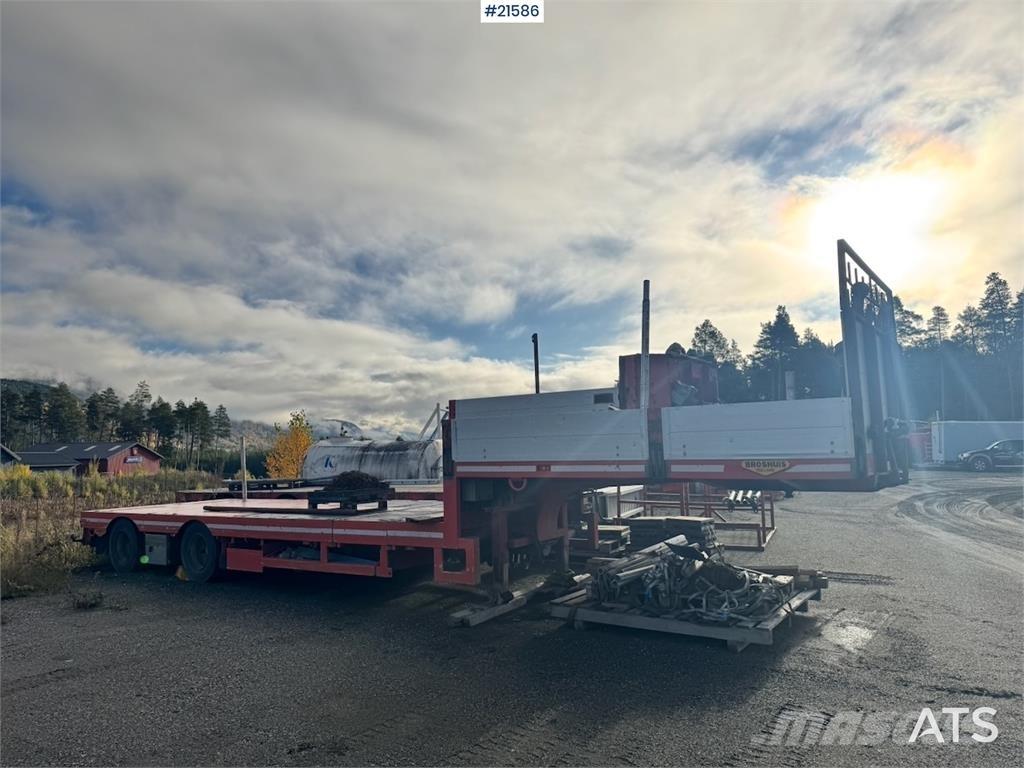Broshuis crane semi. Ostatné návesy