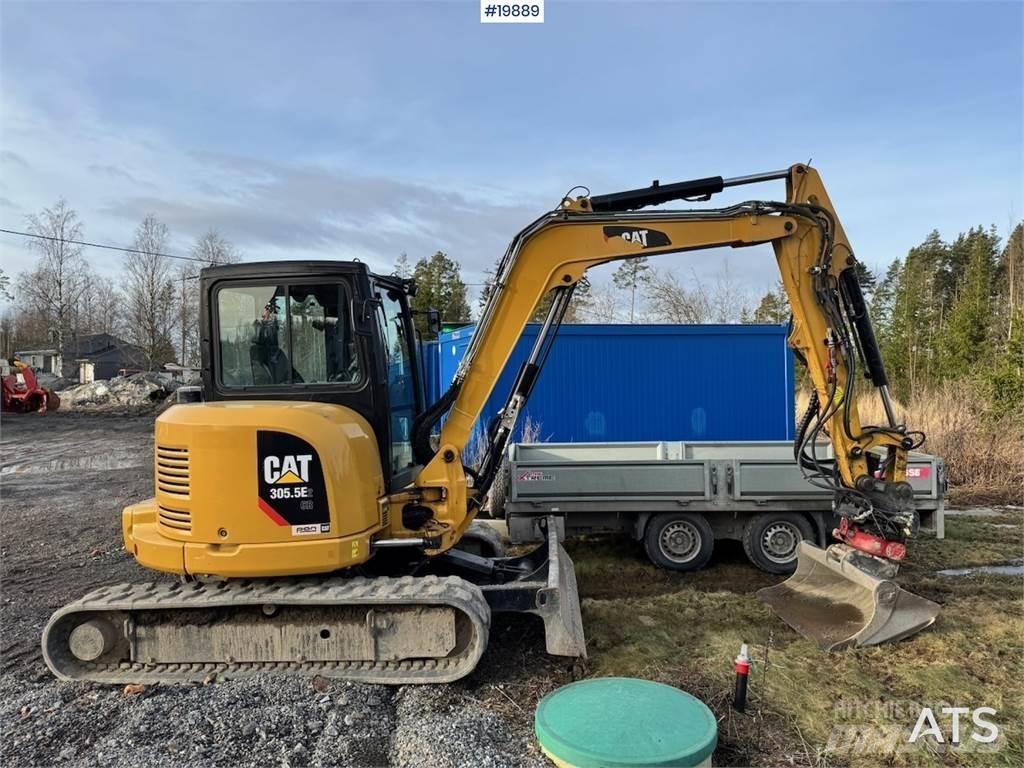 CAT 305.5E2 Pásové rýpadlá