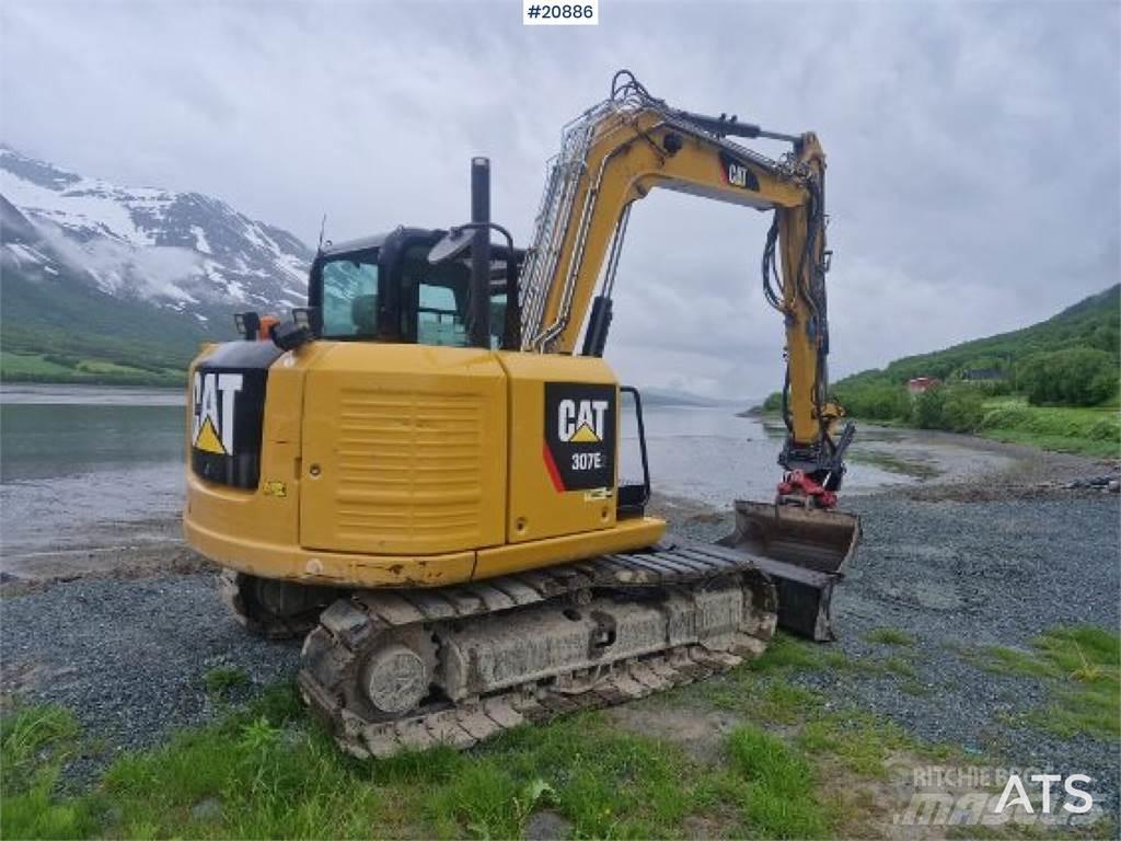 CAT 307 Pásové rýpadlá