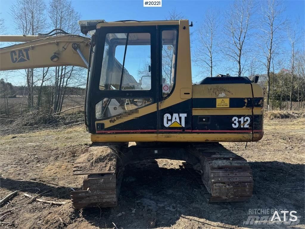 CAT 312 Pásové rýpadlá