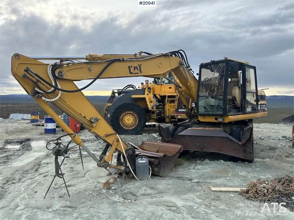 CAT 312 Kolesové rýpadlá
