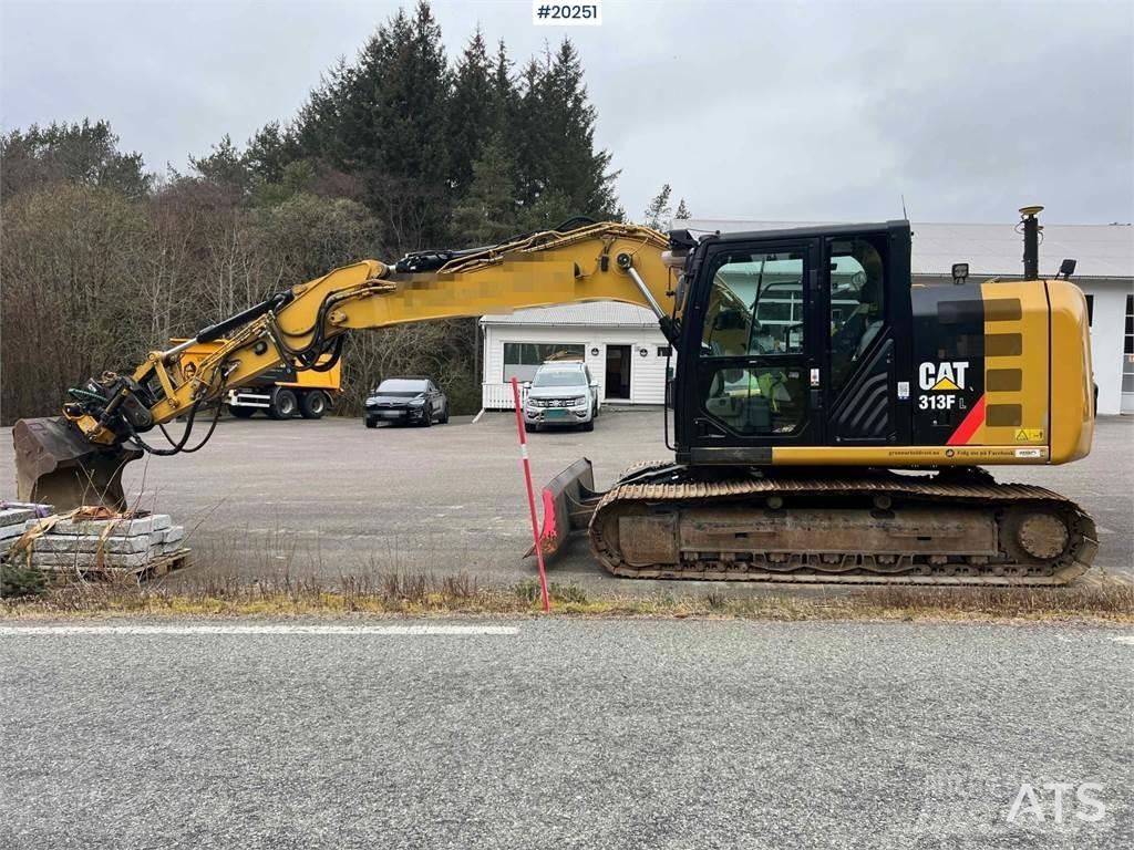 CAT 313FL Pásové rýpadlá