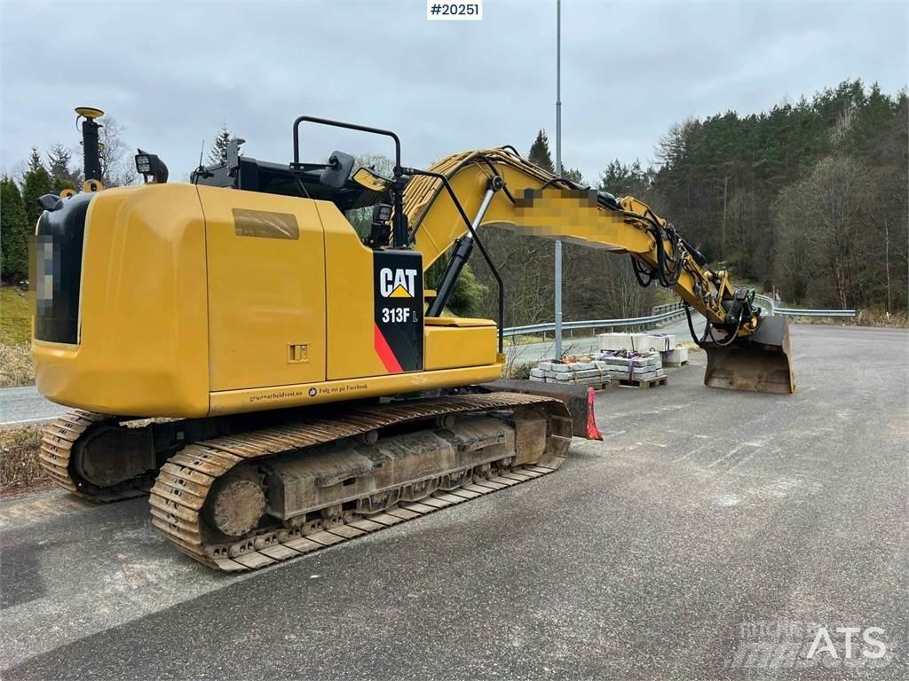 CAT 313FL Pásové rýpadlá