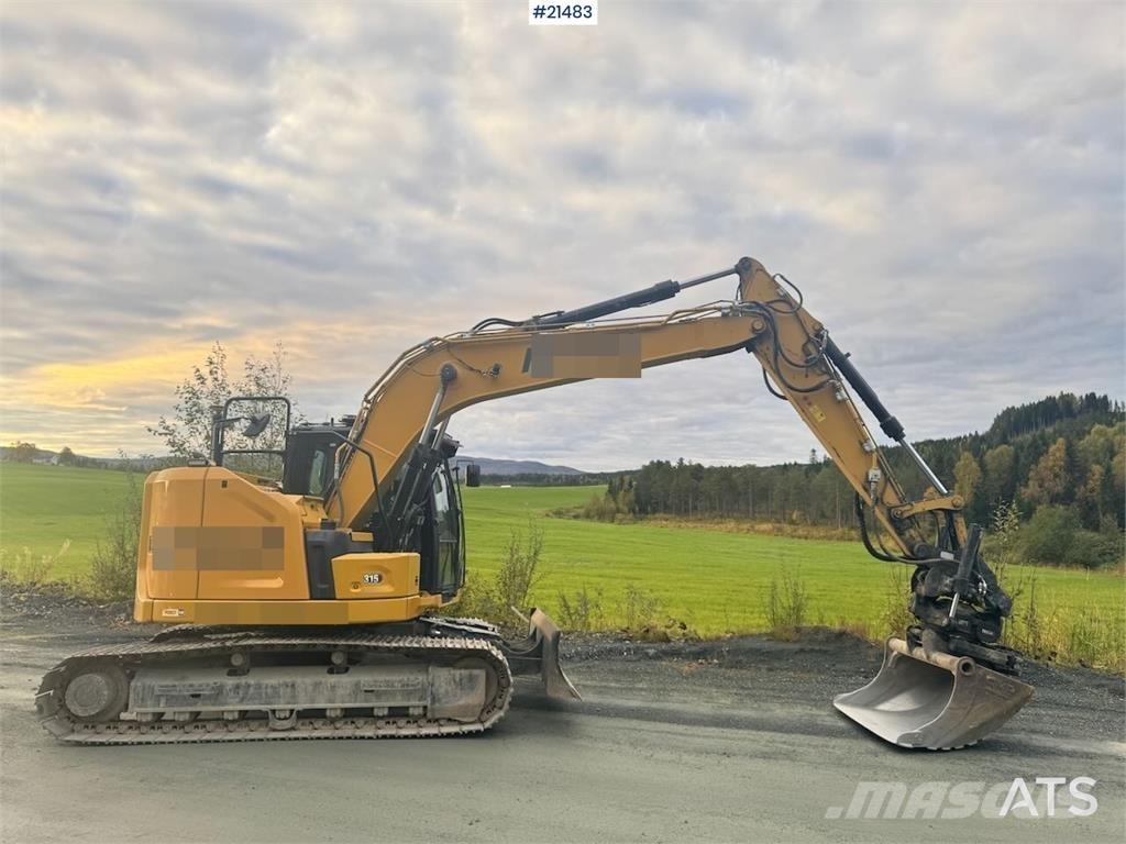 CAT 315 Pásové rýpadlá