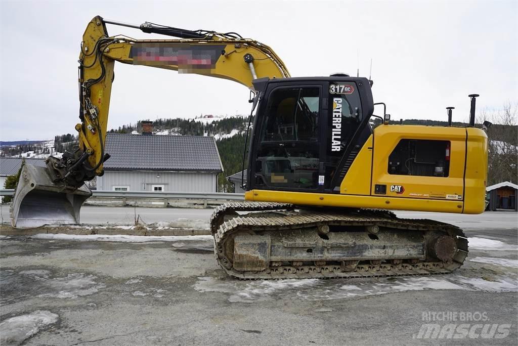CAT 317GC Pásové rýpadlá