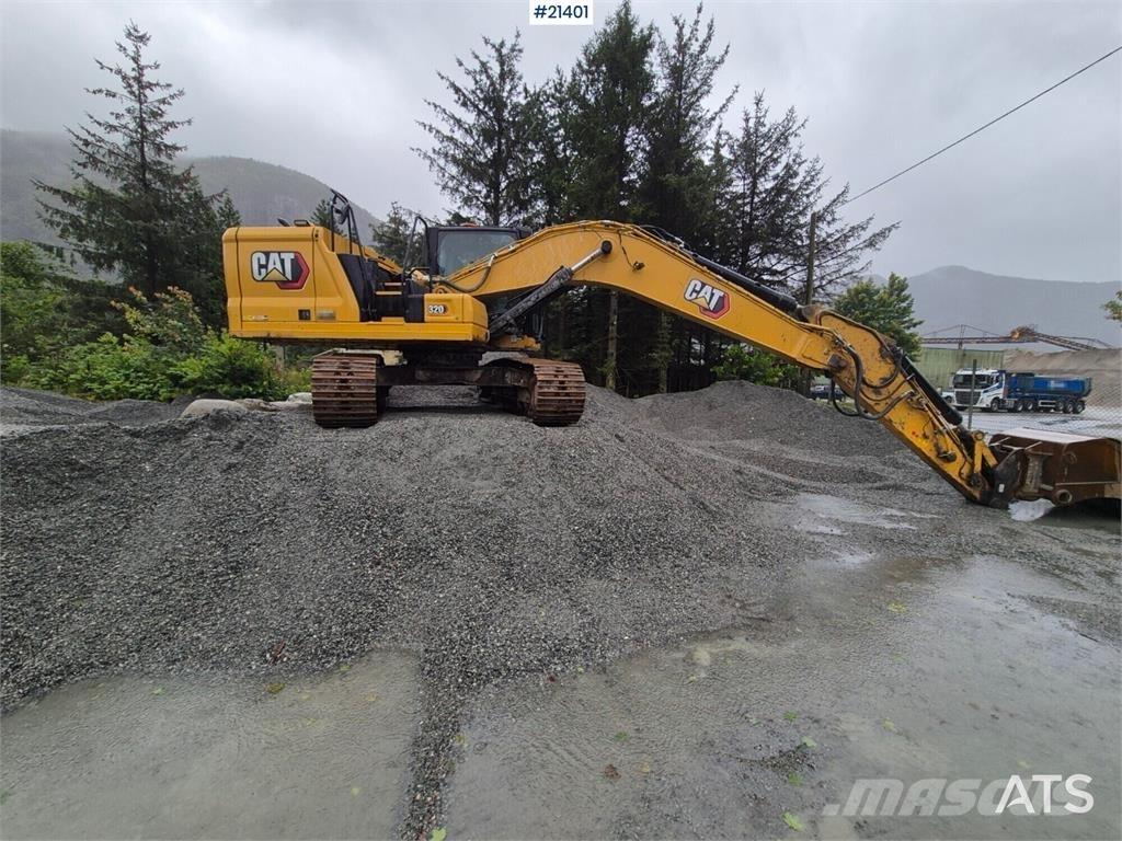 CAT 320 Pásové rýpadlá