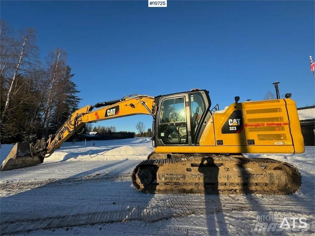 CAT 323 Pásové rýpadlá