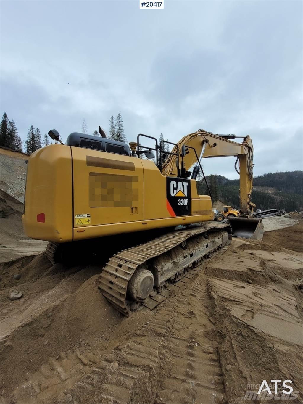 CAT 330F Pásové rýpadlá