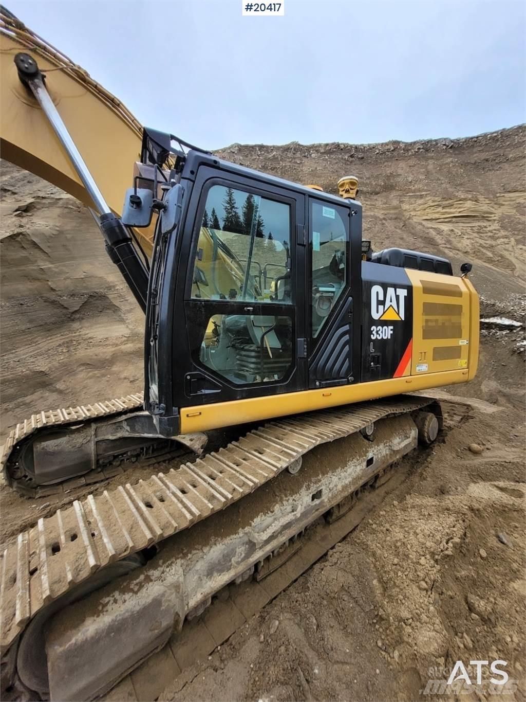 CAT 330F Pásové rýpadlá