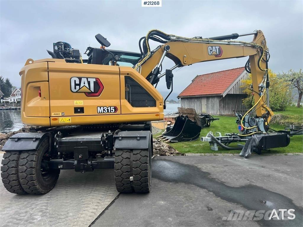 CAT M315 Kolesové rýpadlá