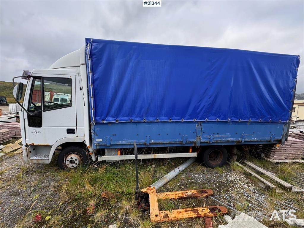 Iveco Eurocargo Nákladné vozidlá s bočnou zhrnovacou plachtou
