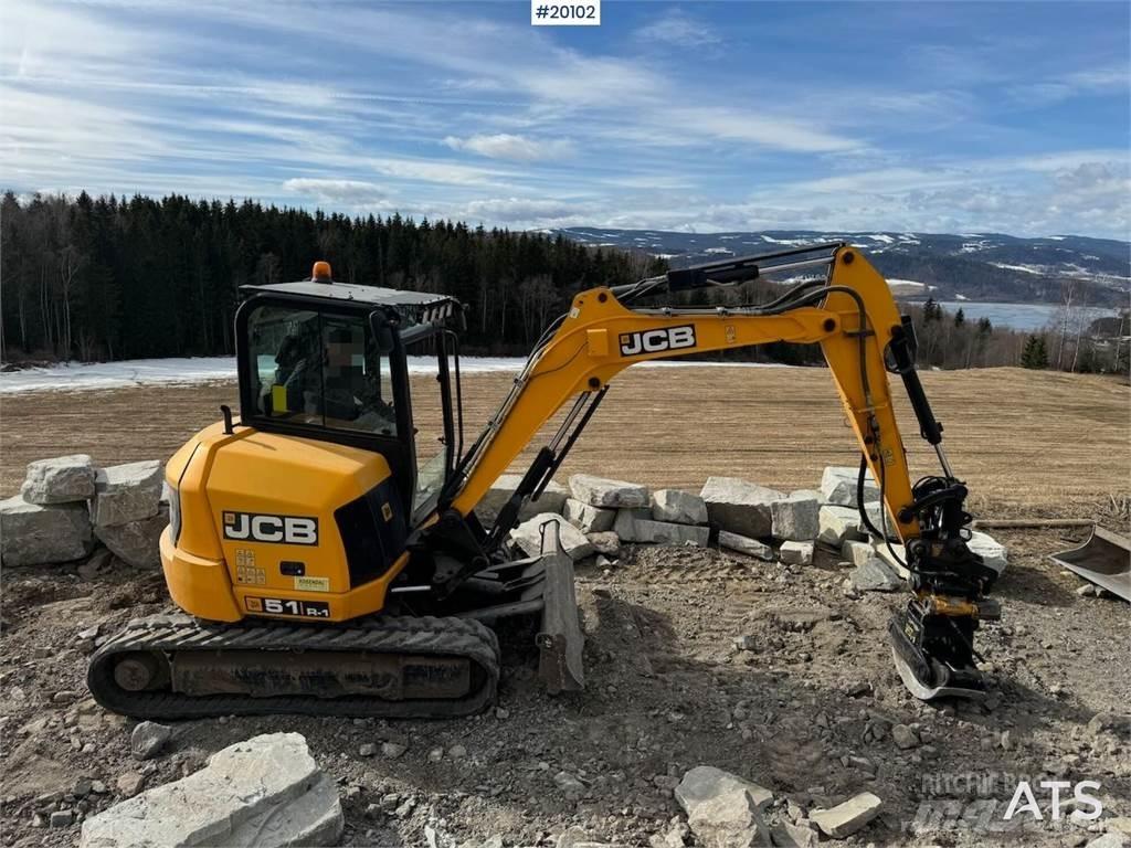 JCB 51R Pásové rýpadlá