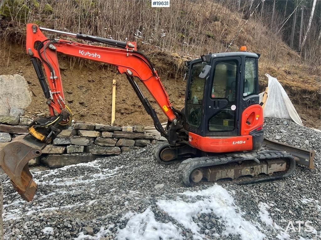Kubota U48-4 Pásové rýpadlá